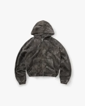 Initial Overdyed Realtree® Boxy Zip-Through Hoodie