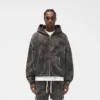 Initial Overdyed Realtree® Boxy Zip-Through Hoodie