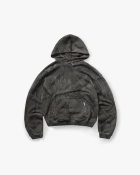 Initial Overdyed Realtree® oversized hoodie