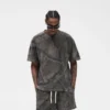 Initial Overdyed Realtree® oversized T-shirt