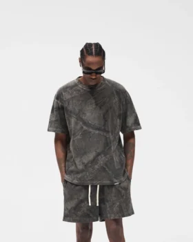 Initial Overdyed Realtree® oversized T-shirt