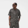 Initial Overdyed Realtree® oversized T-shirt