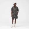Initial Overdyed Realtree® oversized T-shirt