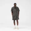 Initial Overdyed Realtree® oversized T-shirt