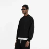 Initial oversized trui