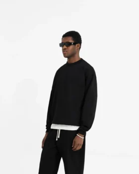 Initial oversized trui