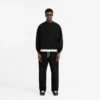 Initial oversized trui