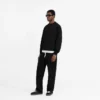 Initial oversized trui
