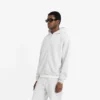 Initial Oversized Zip Hoodie