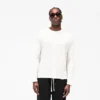 Initial Sheer Rib T-shirt met lange mouwen