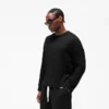Initial Sheer Rib T-shirt met lange mouwen