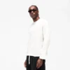 Initial Sheer Rib T-shirt met lange mouwen