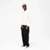 Initial Sheer Rib T-shirt met lange mouwen