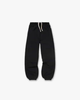 Initial Sweatpant met wijde pijpen en omgeslagen boorden