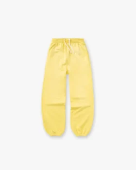 Initial Sweatpant met wijde pijpen en omgeslagen boorden