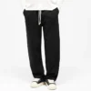 Initial Sweatpant met wijde pijpen en omgeslagen boorden