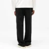 Initial Sweatpant met wijde pijpen en omgeslagen boorden