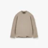 Initial T-shirt met lange mouwen en open manchetten