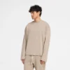 Initial T-shirt met lange mouwen en open manchetten