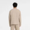 Initial T-shirt met lange mouwen en open manchetten
