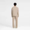 Initial T-shirt met lange mouwen en open manchetten