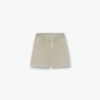 Katoenen getailleerde short