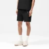 Katoenen getailleerde short