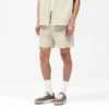 Katoenen getailleerde short