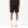 Katoenen getailleerde short