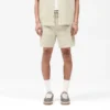 Katoenen getailleerde short