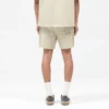 Katoenen getailleerde short