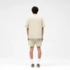 Katoenen getailleerde short