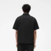 Katoenen overshirt met korte mouwen