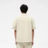 Katoenen overshirt met korte mouwen