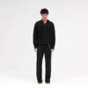Mesh-overhemd met lange mouwen