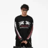 Mesh Pegasus T-shirt met lange mouwen