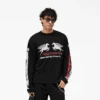 Mesh Pegasus T-shirt met lange mouwen