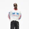 Mesh Pegasus T-shirt met lange mouwen