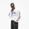 Mesh Pegasus T-shirt met lange mouwen