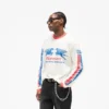 Mesh Pegasus T-shirt met lange mouwen