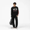 Mesh Pegasus T-shirt met lange mouwen