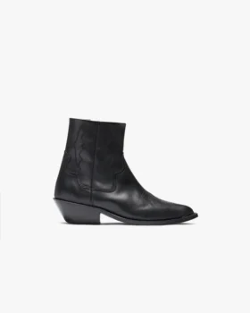 Michael Zip Boot Leer