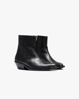 Michael Zip Boot Leer