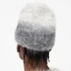 Ombre gebreide muts