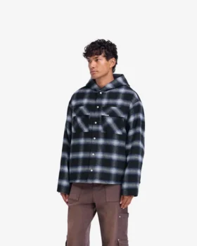 Overshirt met capuchon