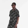 Overshirt met geborduurde initialen