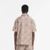 Overshirt met geborduurde initialen