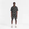 Overshirt met geborduurde initialen