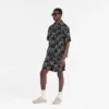 Overshirt met geborduurde initialen