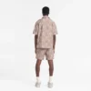 Overshirt met geborduurde initialen